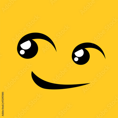 smiley face design