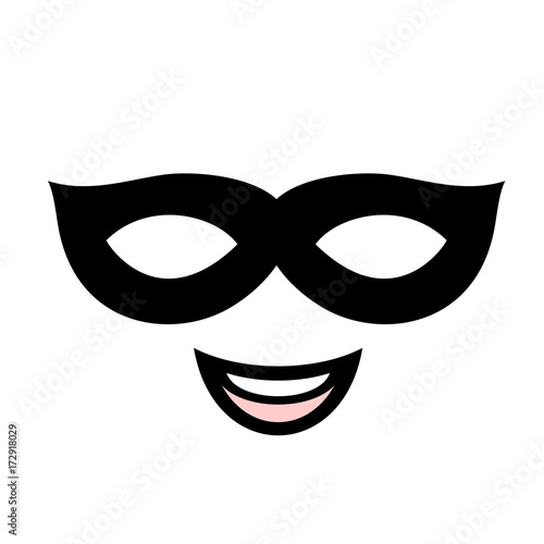 face with mask