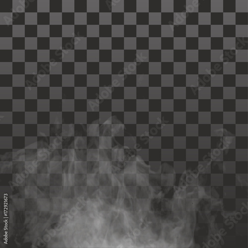 chaotic light smoke effect rising bottom to top