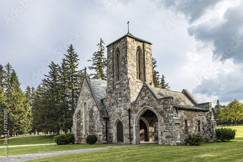chapel of Westlawn cemetery in the north part of Williamstown