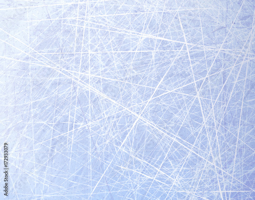 Textures blue ice. Ice rink. Winter background. Overhead view. Vector illustration nature background.