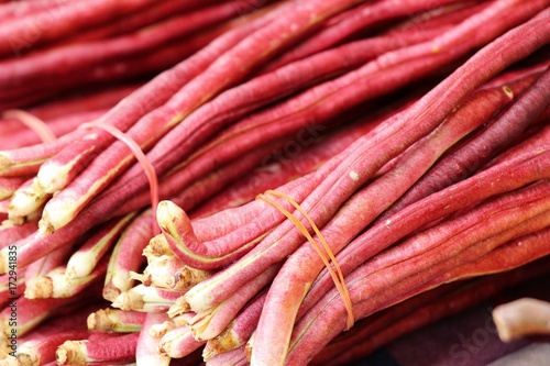 long bean in the market