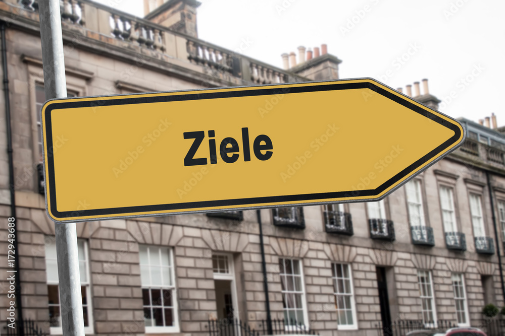 Schild 238 - Ziele