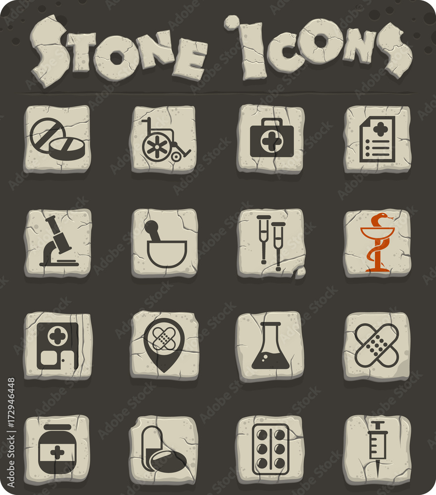 pharmacy icon set pharmacy icon set