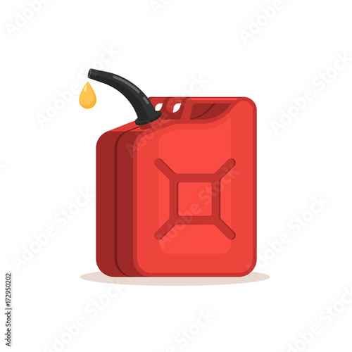 Canister of gasoline