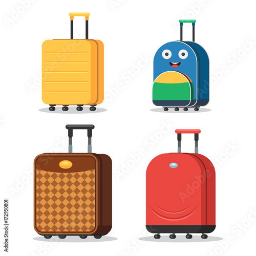 Set of suitcases