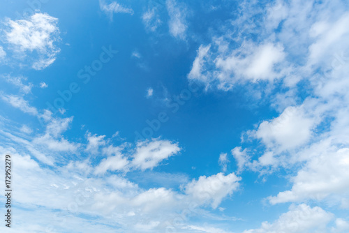 clear blue sky background,clouds with background. © pinglabel