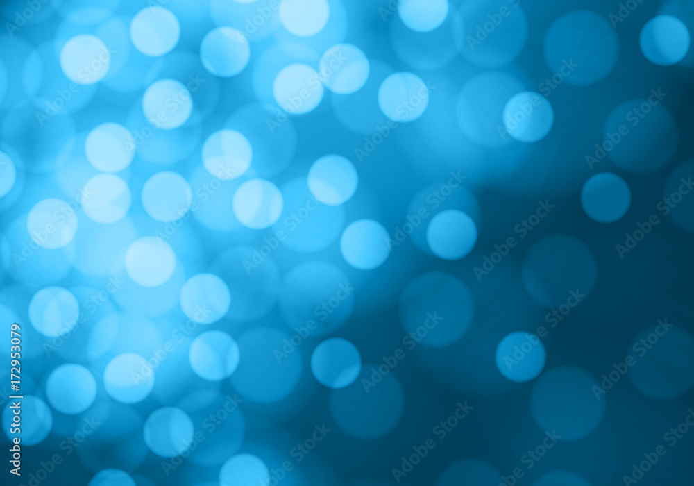 Abstract blue bokeh light background vector illustration. Abstract blue bokeh light background vector illustration.