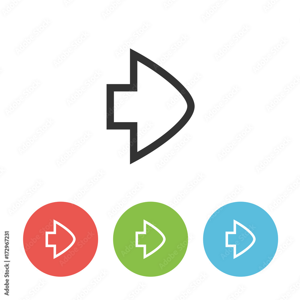 Single vector arrow for webdesign Single vector arrow for webdesign