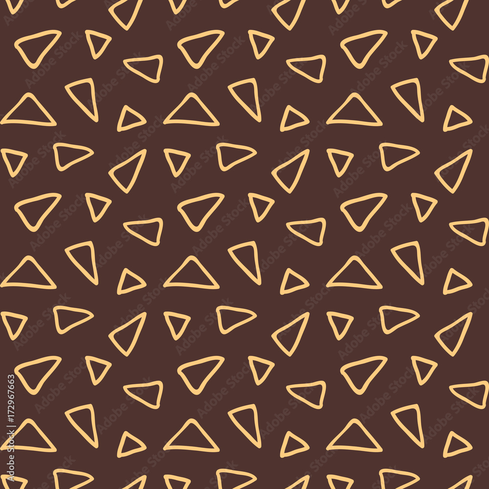 Seamless vector texture with painted triangles Seamless vector texture with painted triangles