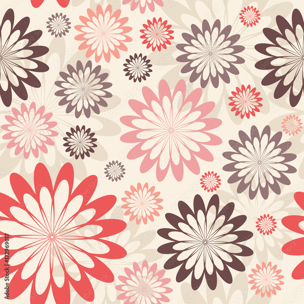 Floral vector seamless pattern Floral vector seamless pattern