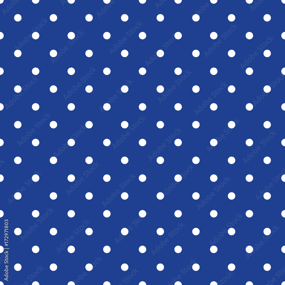 Seamless classical dotted pattern