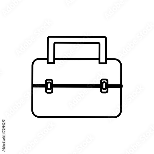 Construction tool box icon vector illustration graphic design