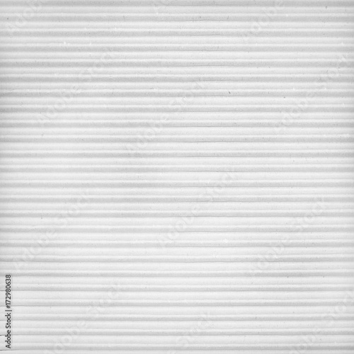 White corrugated cardboard texture