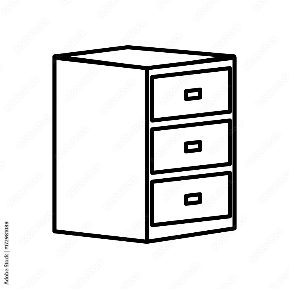 Wooden drawer isolated icon vector illustration graphic dsign Wooden drawer isolated icon vector illustration graphic dsign