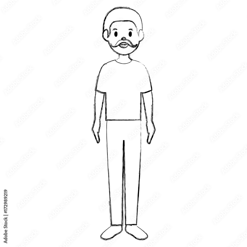 young man avatar character young man avatar character