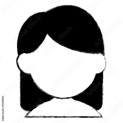 cute little girl shirtless character