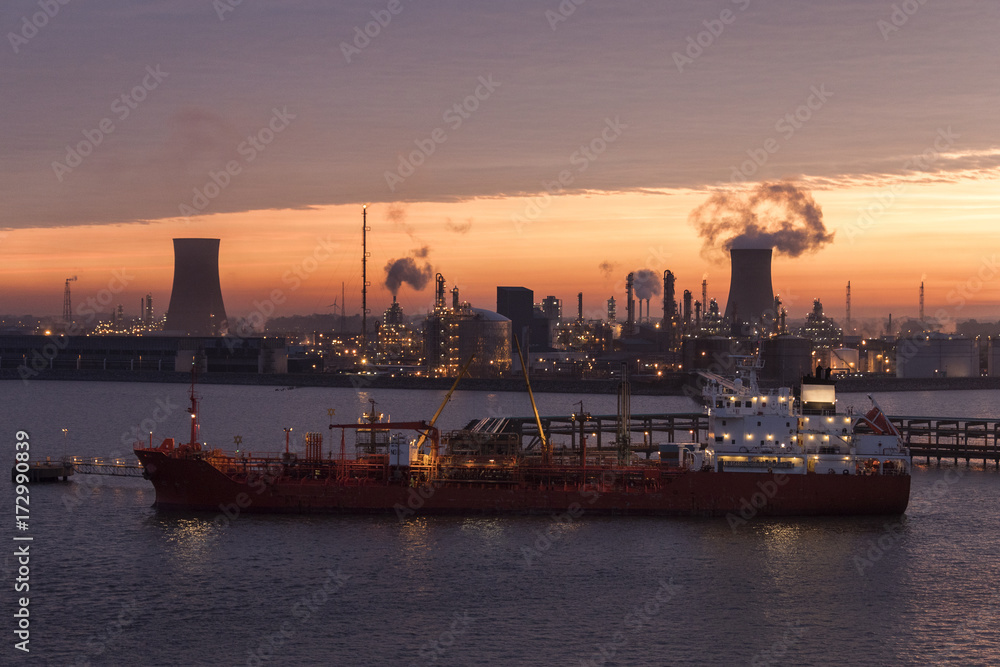 Industrial Skyline - Hull - England