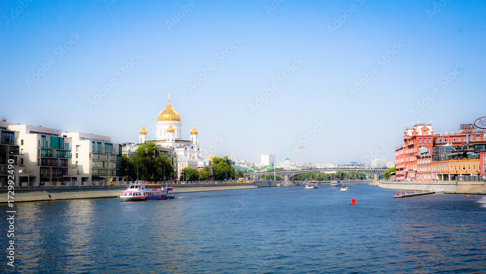 Fototapeta premium Russia Moscow City 