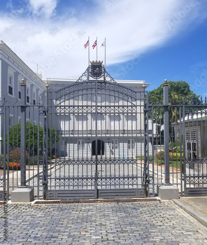 La Fortaleza (The Fortress) is the official residence of the Governor of Puerto Rico.