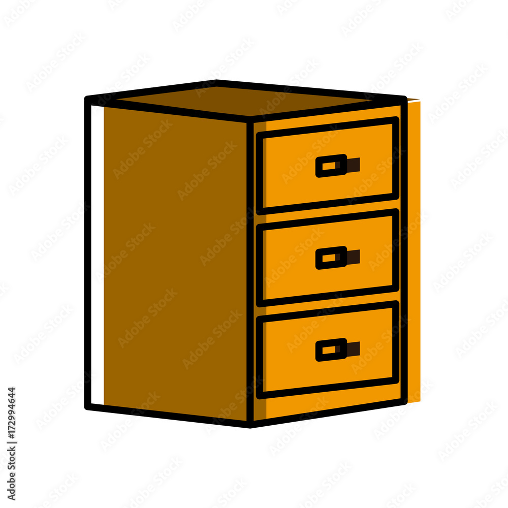 Wooden drawer isolated icon vector illustration graphic dsign Wooden drawer isolated icon vector illustration graphic dsign