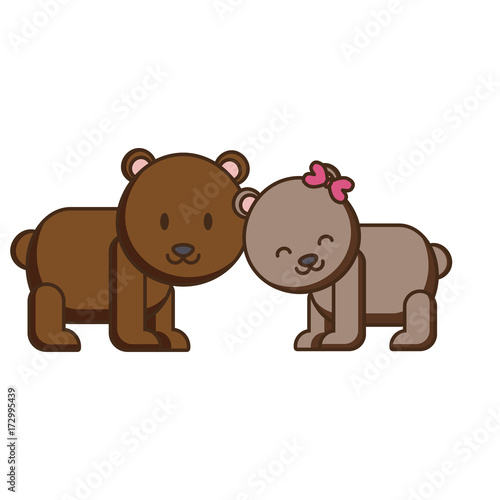 cute bears icon