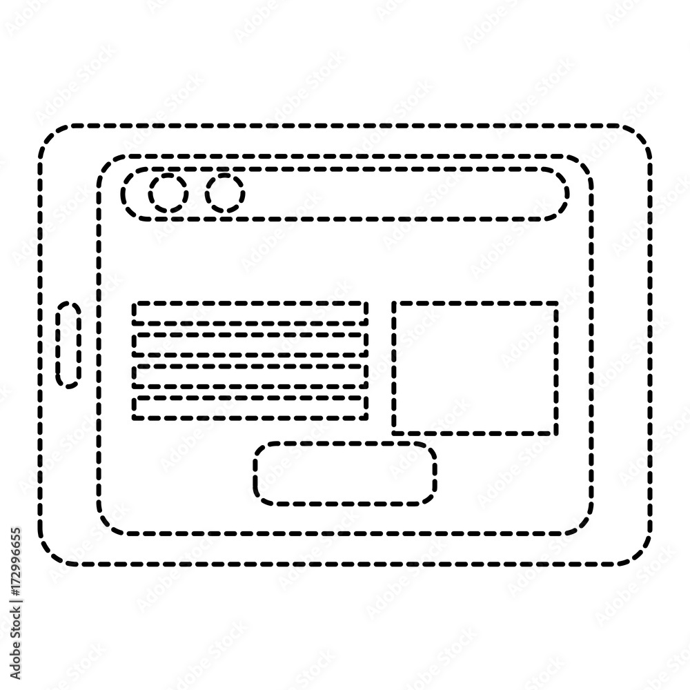 tablet device isolated icon tablet device isolated icon