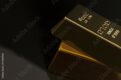 Tableau sur toile Gold bullion