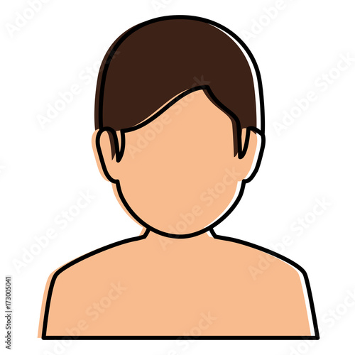 young man shirtless avatar character