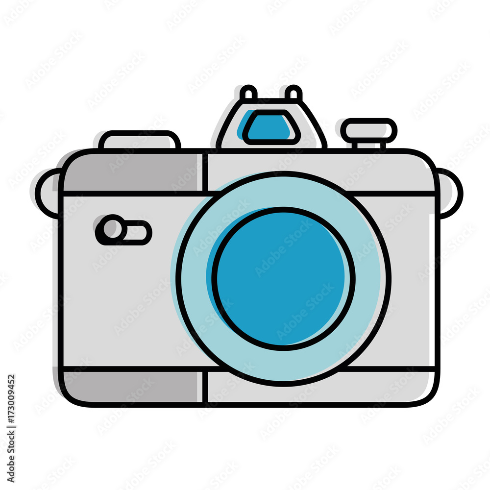 camera photographic isolated icon camera photographic isolated icon