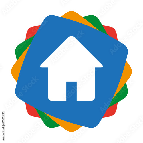 App Icon bunt - Haus - Immo