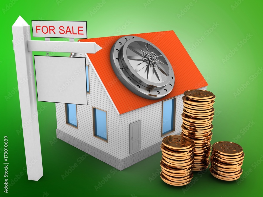 Fotografie 3d sale sign