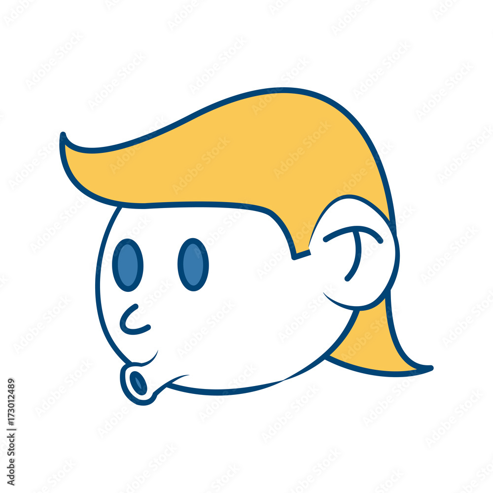 Cool guy cartoon icon vector illustration graphic design Cool guy cartoon icon vector illustration graphic design