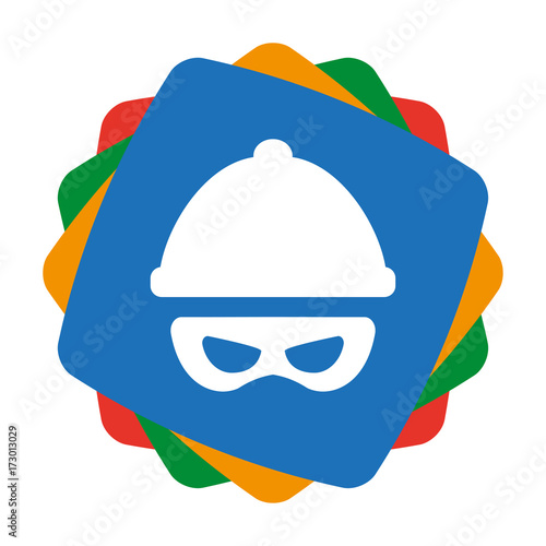 App Icon bunt - Dieb - Gauner