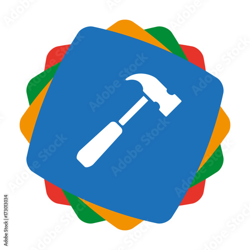 App Icon bunt - Hammer