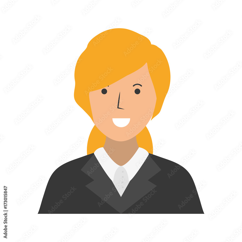 woman lawyer icon