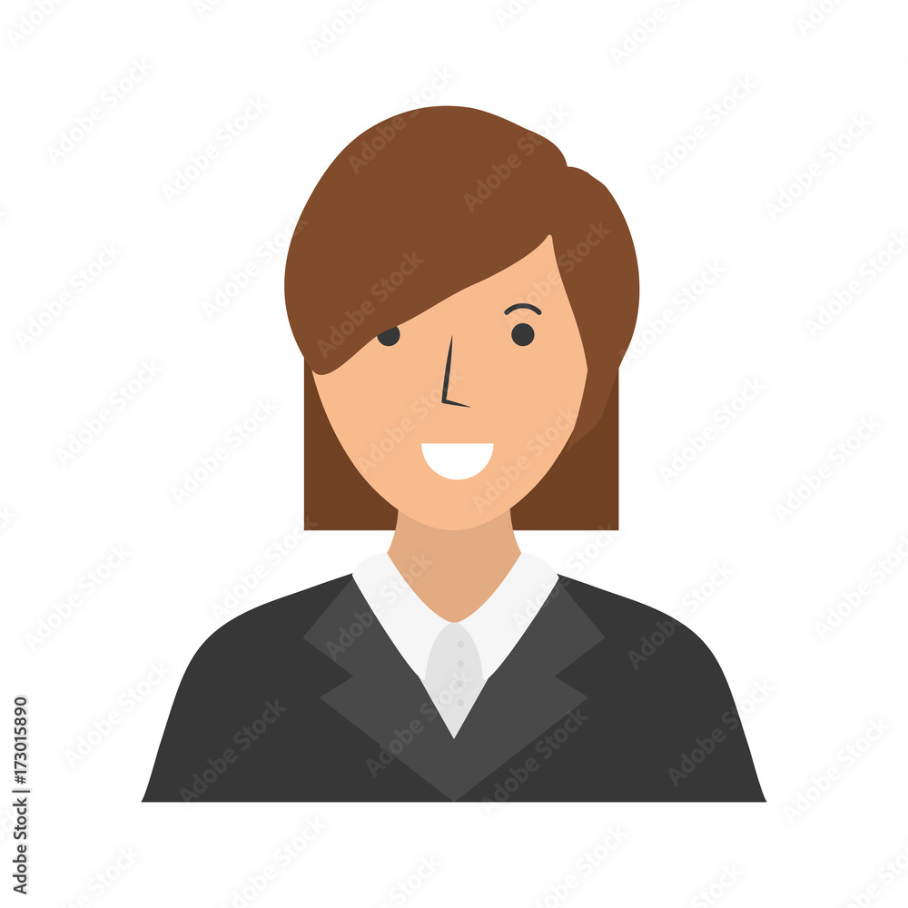 woman lawyer icon