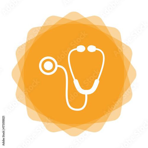 App Icon gelb - Stetoskop