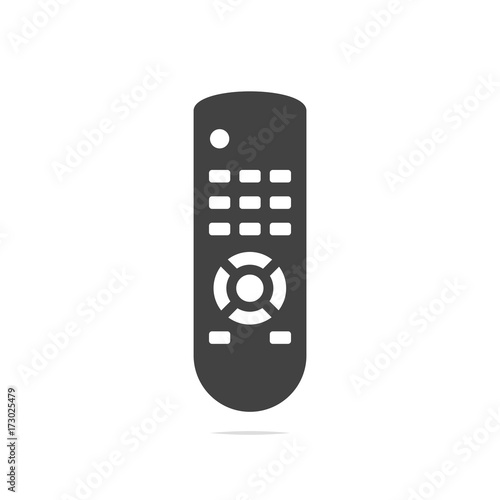 TV Remote control icon vector transparent photo