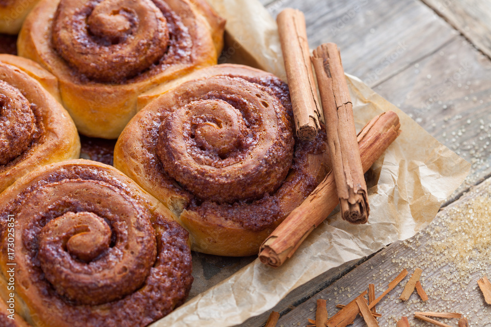 Fototapeta premium cinnamon rolls