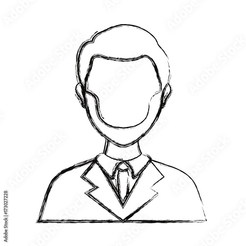 lawyer icon over white background vector illustration