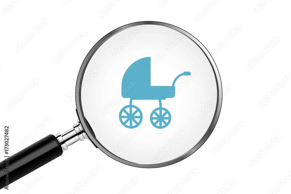 Lupe sucht/findet - Kinderwagen Lupe sucht/findet - Kinderwagen