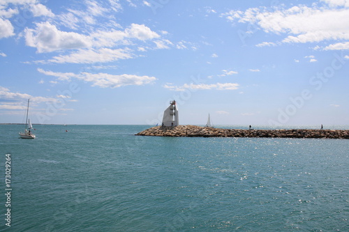 La grande Motte, Station balnéaire et port de plaisance à proximité de Montpellier 