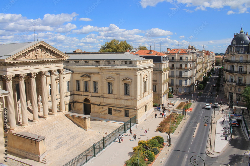 Centre historique de Montpellier, France