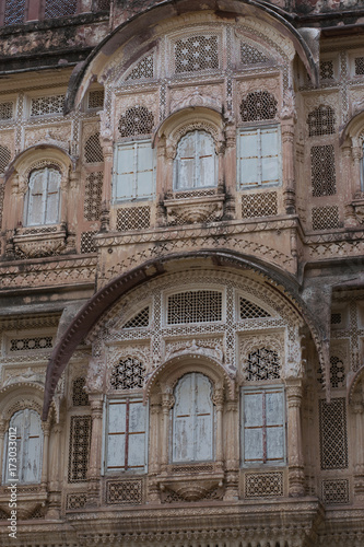 A palace in an ancient fort of Jodhpur, Rajasthan