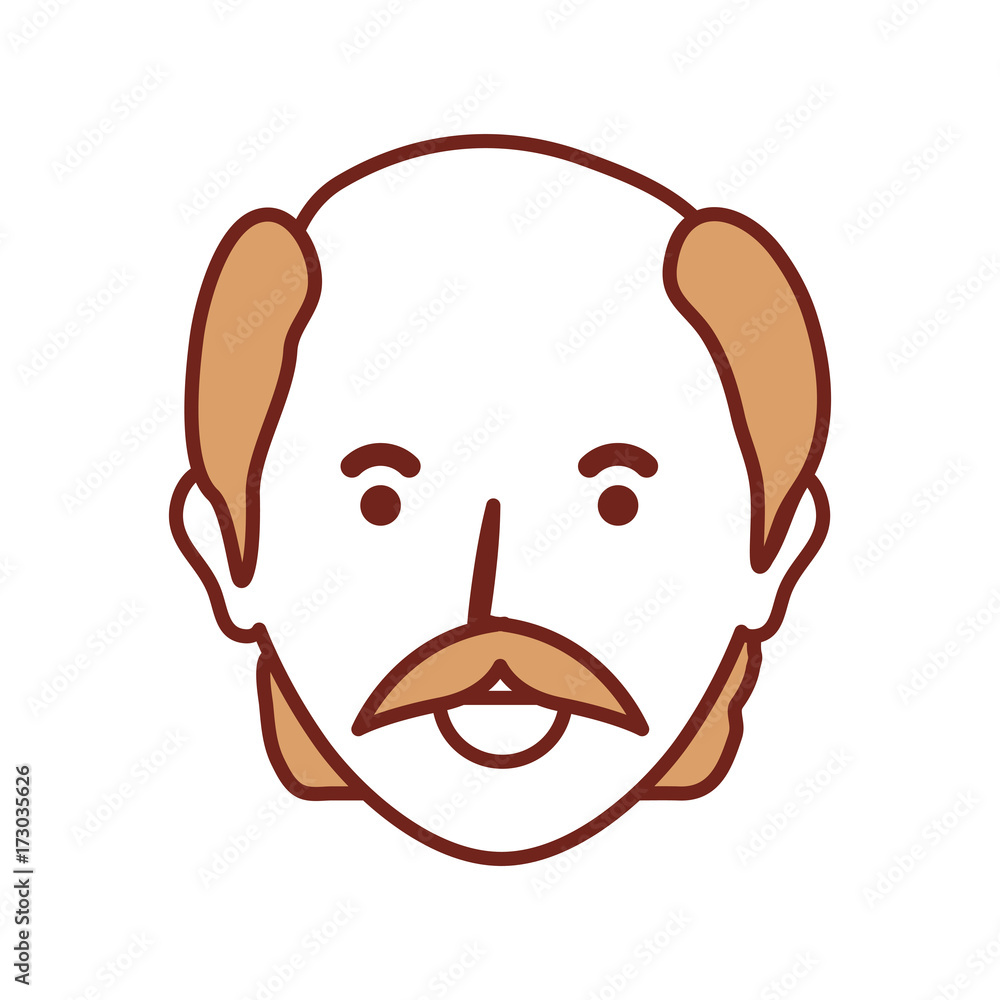 cartoon man face icon over white background colorful design vector illustration cartoon man face icon over white background colorful design vector illustration