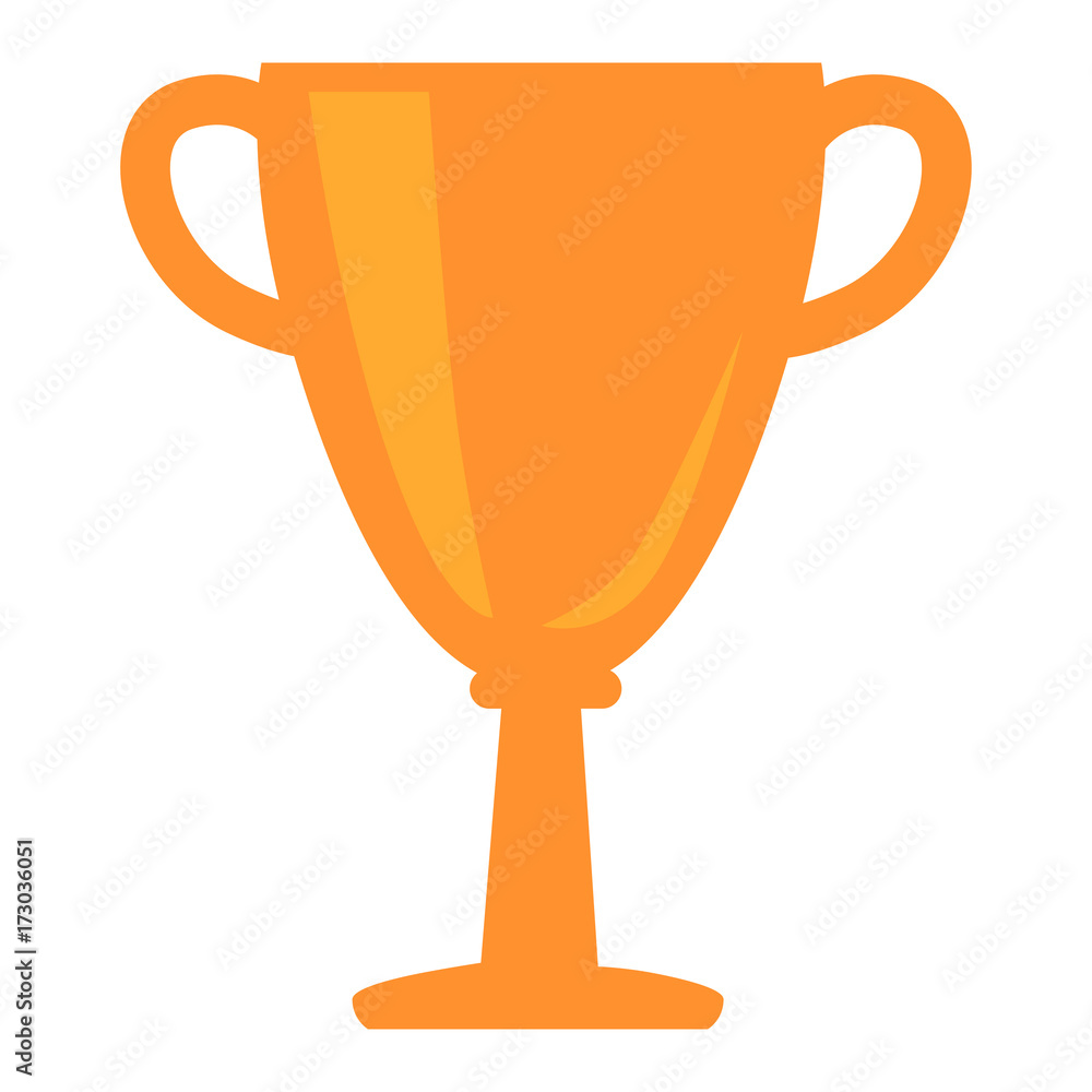 Golden Cup Award Icon Vector Illustration Isolated Golden Cup Award Icon Vector Illustration Isolated