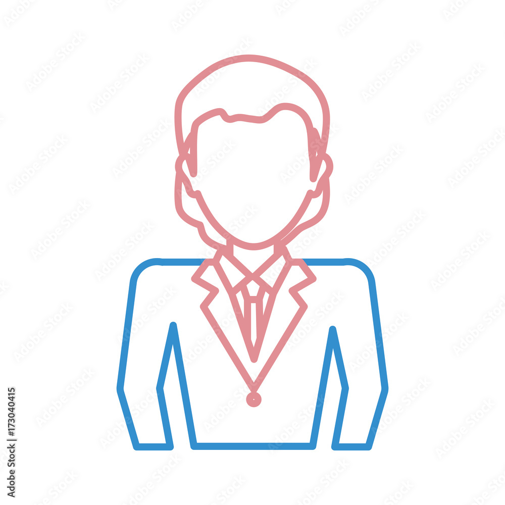 Obraz premium businesswoman icon over white background vector illustration