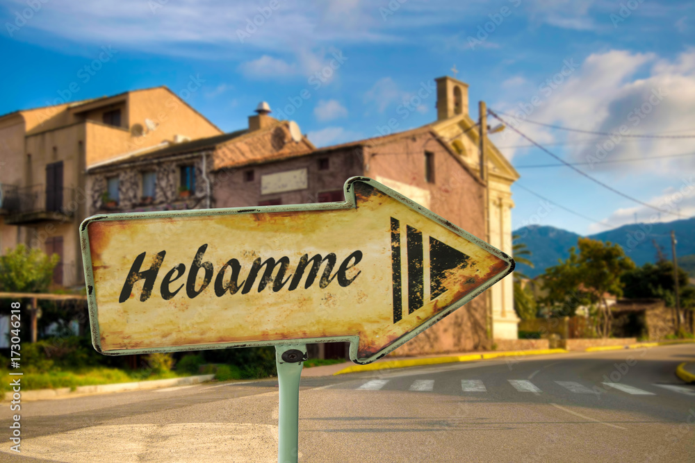 Schild 198 - Hebamme Schild 198 - Hebamme