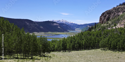 A Scenic View of the Headwaters of the Rio Grande River photo